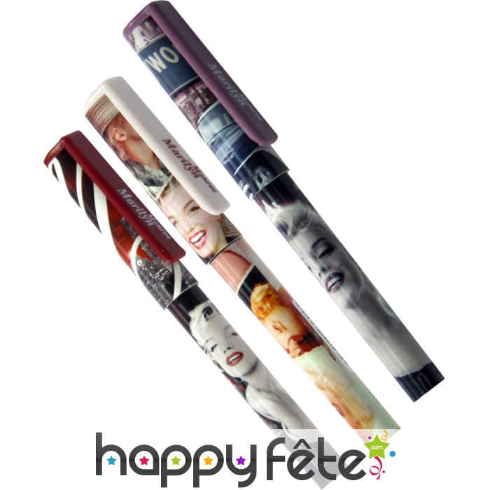Stylo marylin monroe