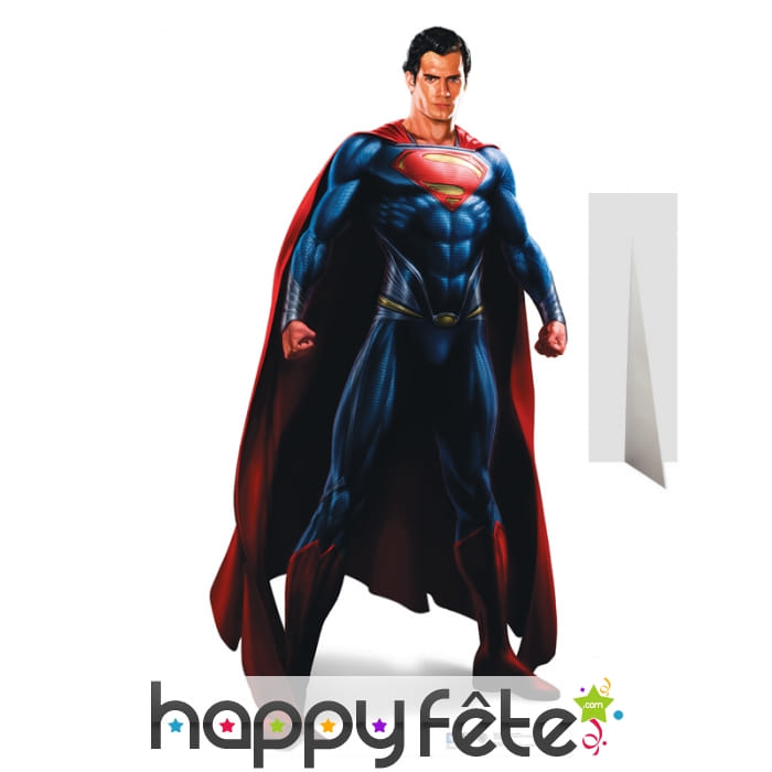 Superman man of steel en carton taille réelle