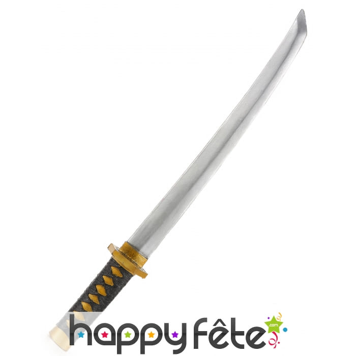 Sabre ninja en latex rigide de 50cm