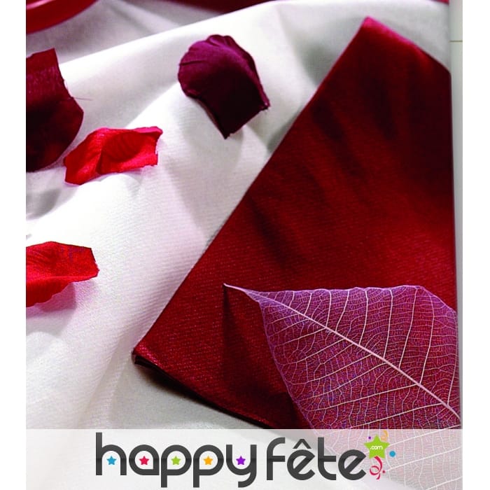 Serviettes ouate bordeaux 2 feuilles