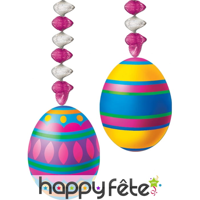 Suspensions oeufs de Pâques
