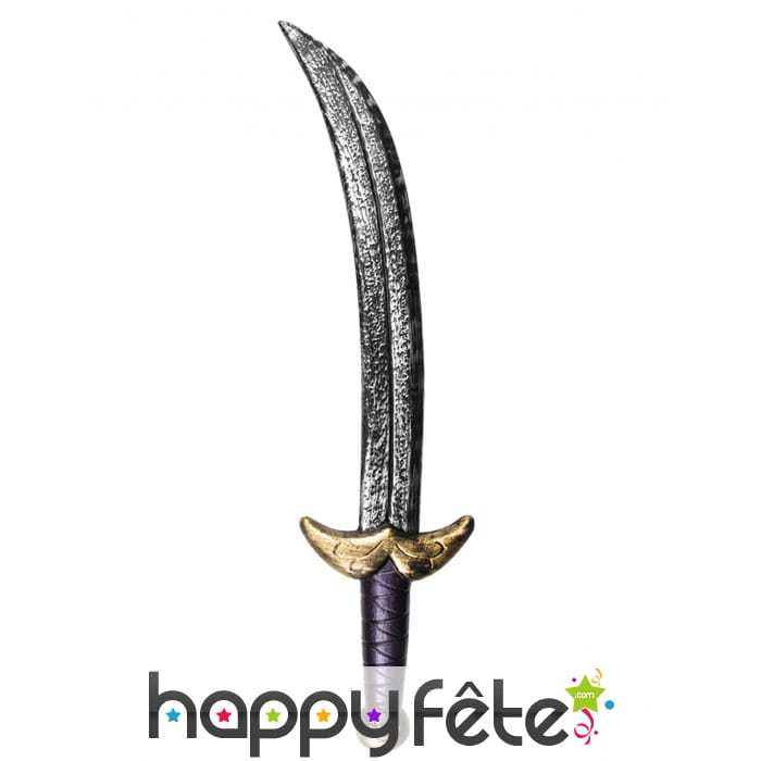 Sabre oriental en plastique de 53 cm