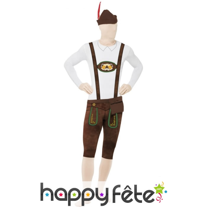 Seconde peau bavarois avec chapeau