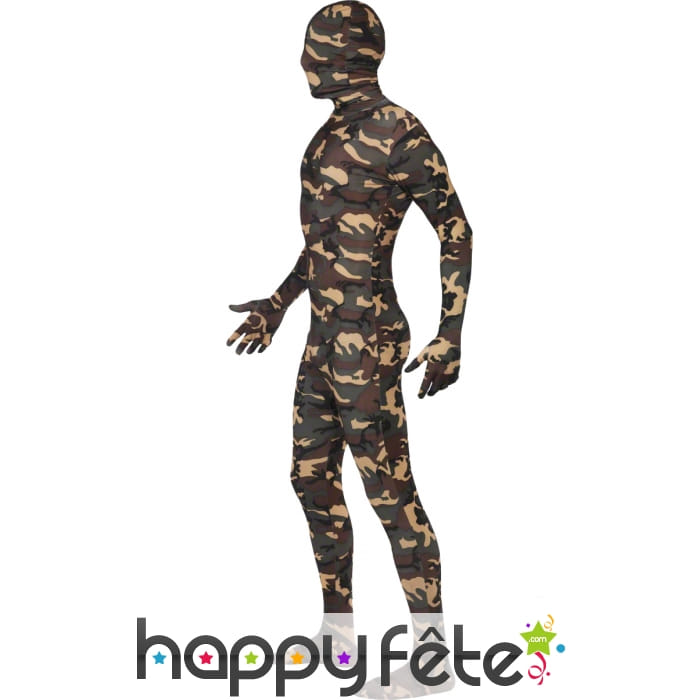 Seconde peau camouflage