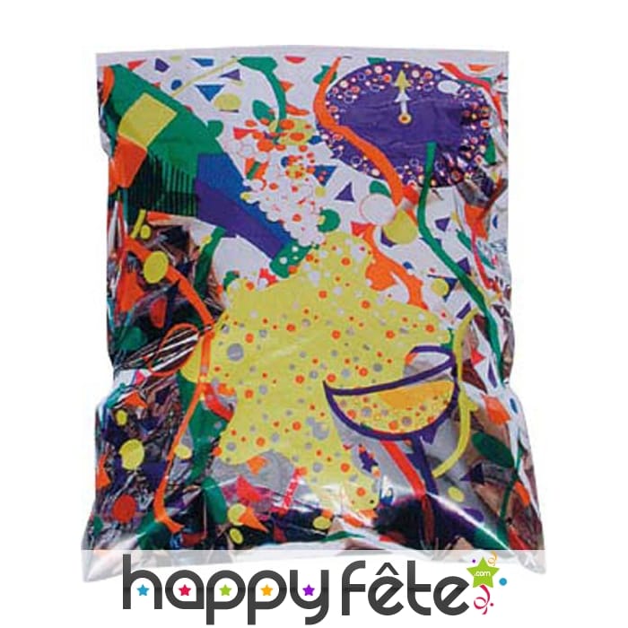 Sac plastique décoré montres