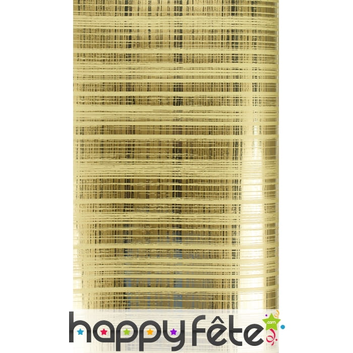 Sac polypropylène doré 35 x 50 cm
