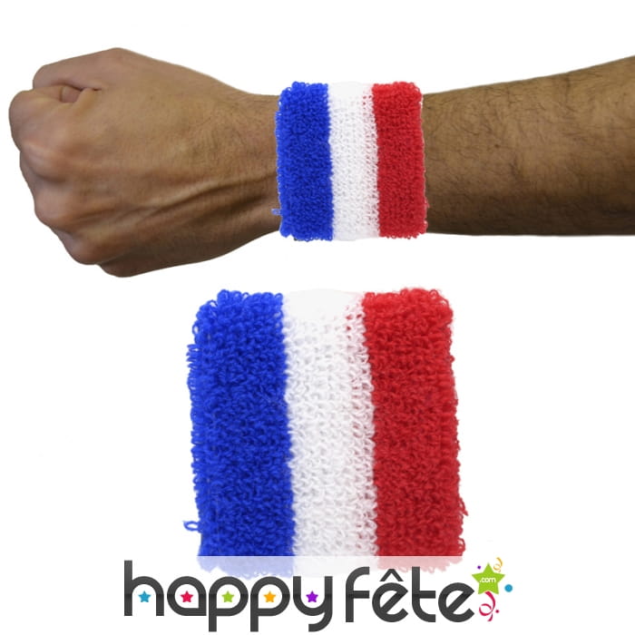 Serre-poignets drapeau Français