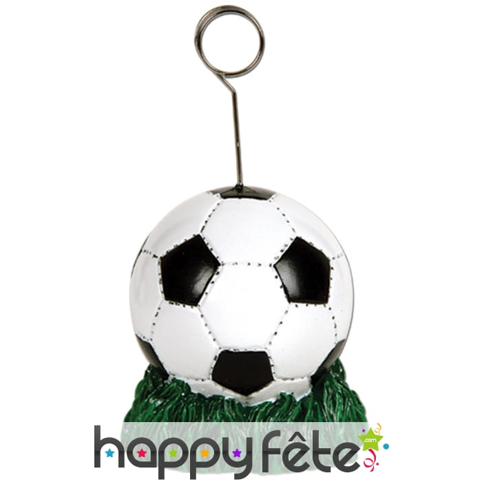 Support photo en forme de ballon de foot