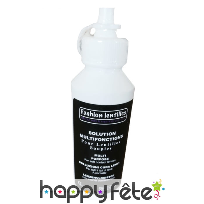 Solution pour lentilles souples, multifonctions