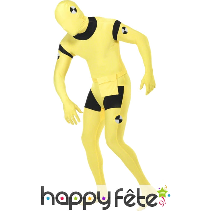 Seconde peau mannequin crash-test