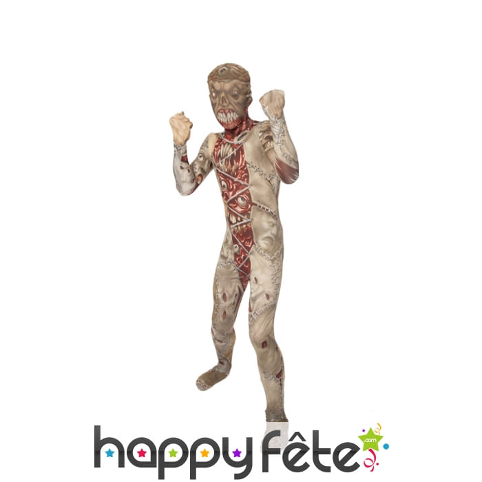 Seconde peau monstre recousu pour enfant