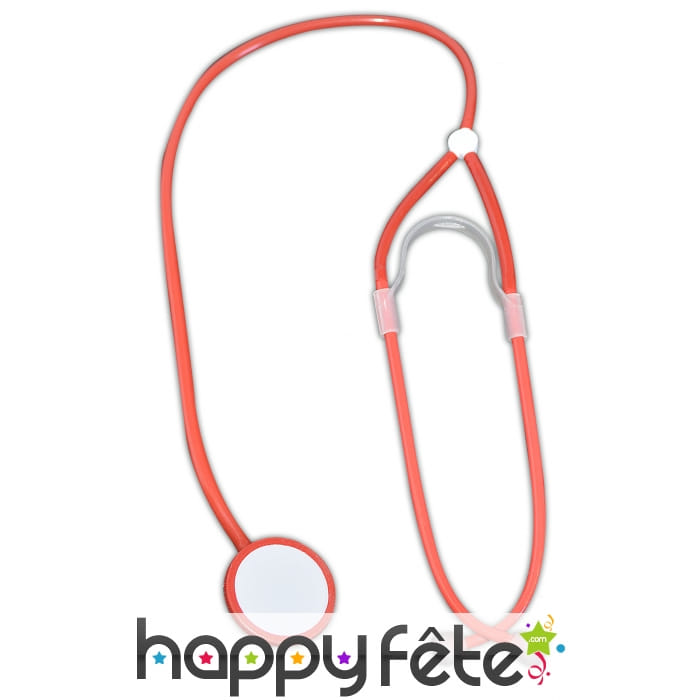 Stéthoscope rouge