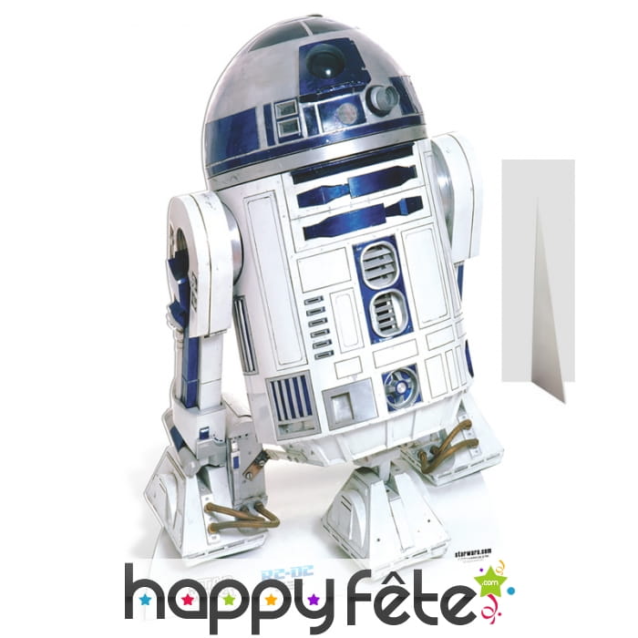 Silhouette R2-D2 en carton plat