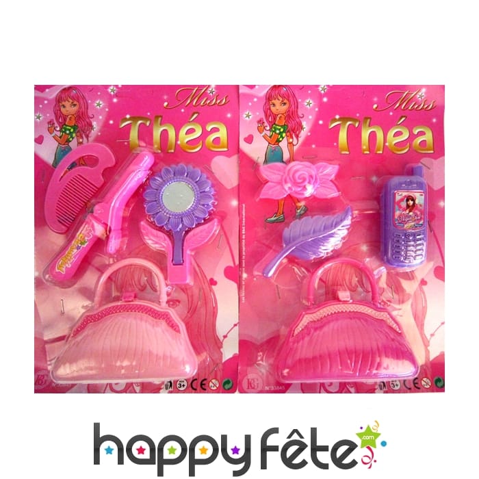 Set sac à main + accessoires