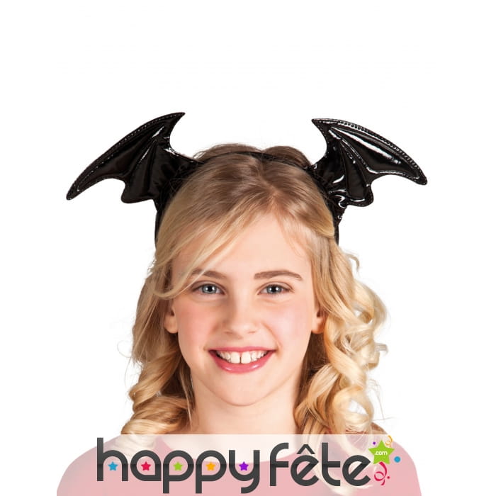Serre tête ailes de chauve-souris pour enfant