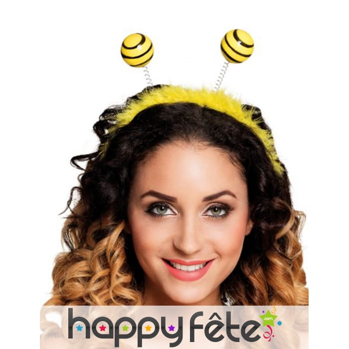 Serre-tête antennes d'abeille