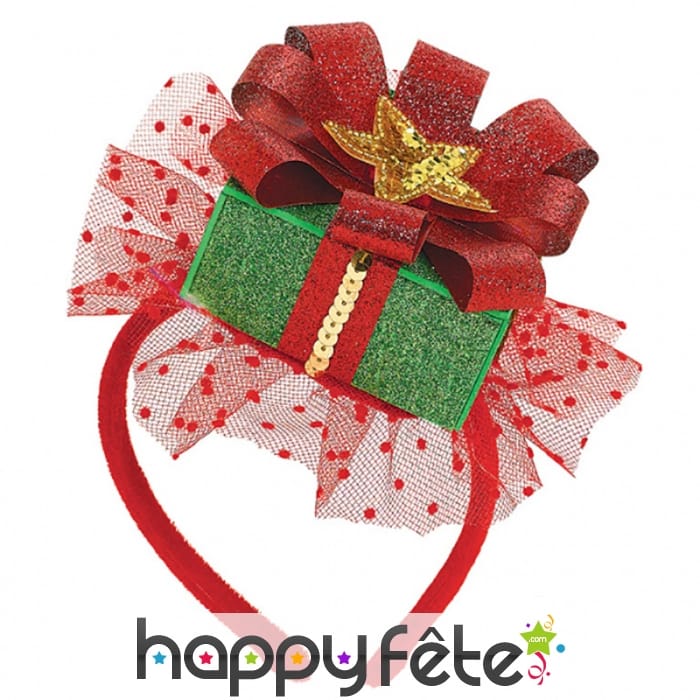 Serre-tête cadeaux de Noël