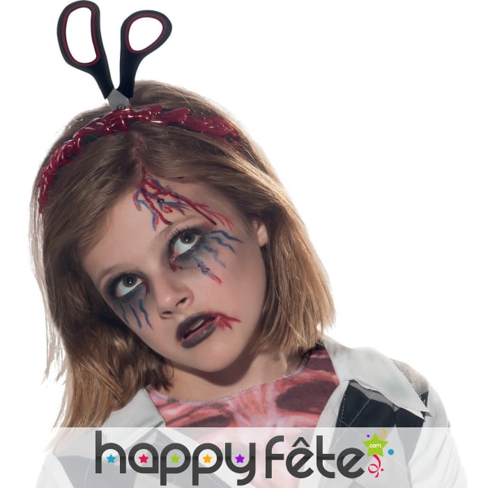 Serre-tête Ciseaux dans la tête pour enfant