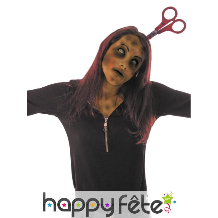 Serre-tête ciseaux plantés