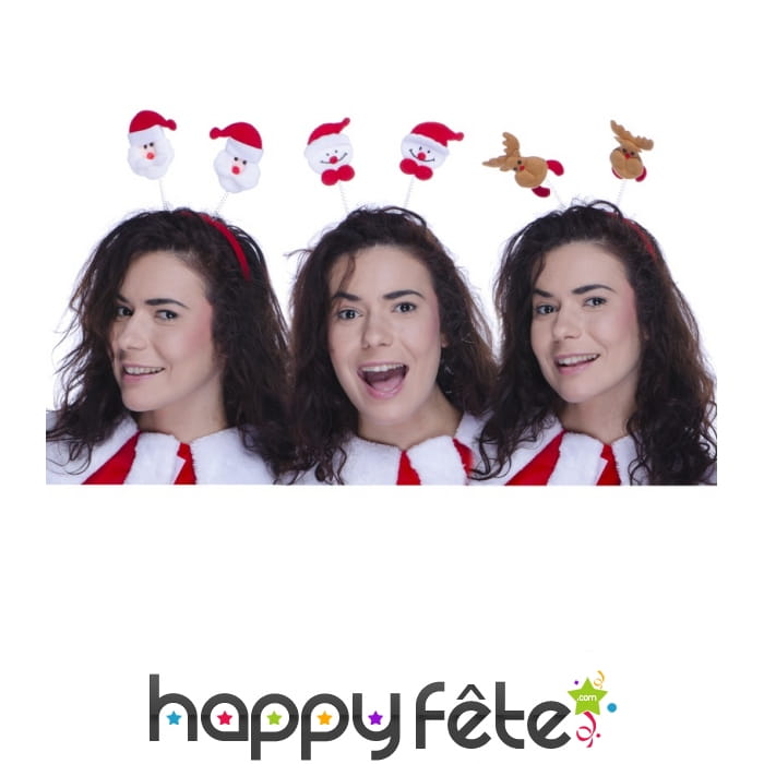 Serre tête de Noël rigolo