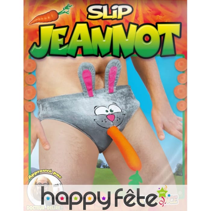 Slip tête de lapin
