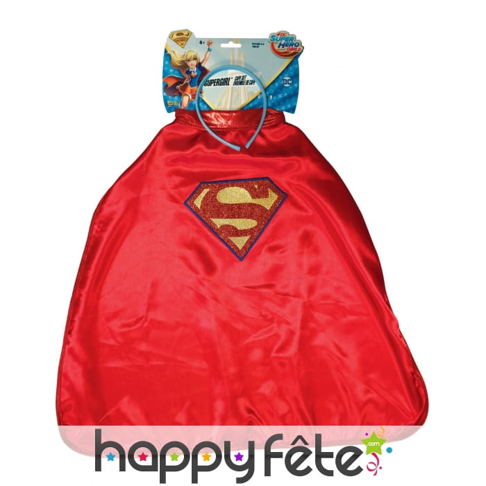 Serre-tête et cape de Supergirl, Super Hero Girls