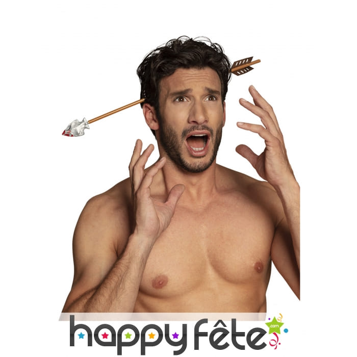 Serre-tête flèche d'indien transperce crâne