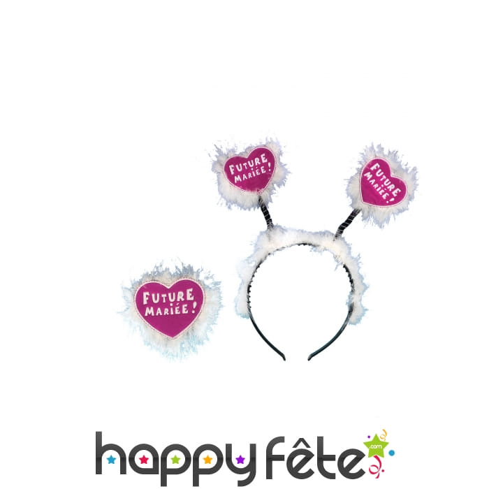 Serre-tête future mariée