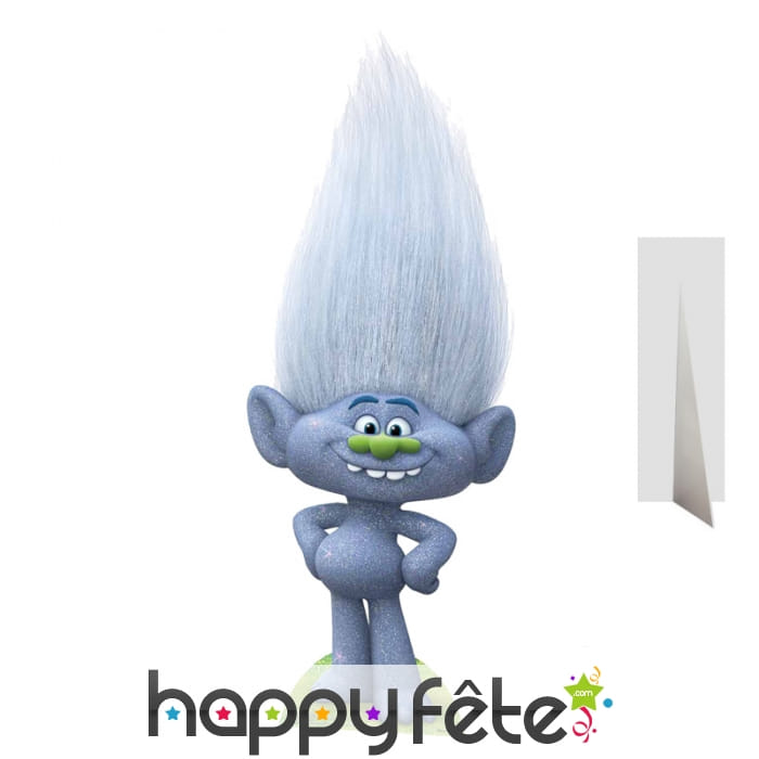 Silhouette Trolls Guy Diamant en carton plat