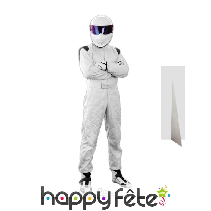 Stig top gear taille réelle en carton plat