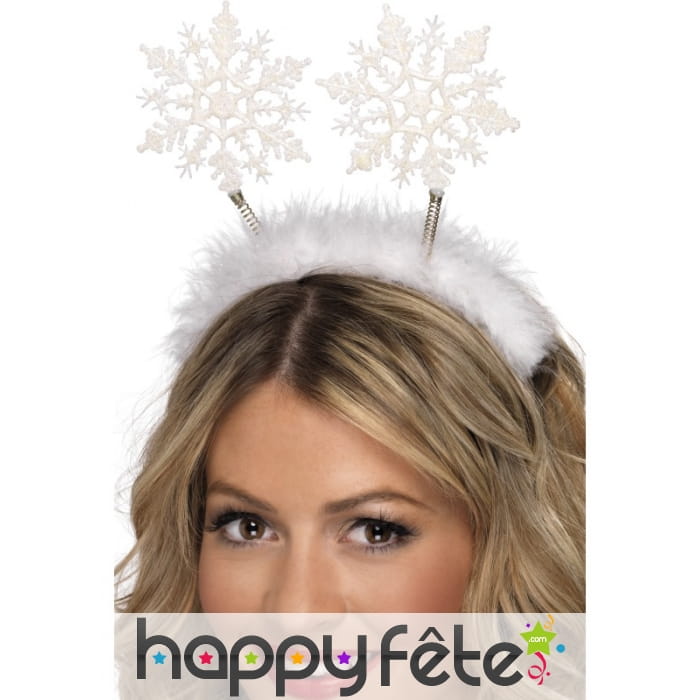 Serre tête neige de Noël