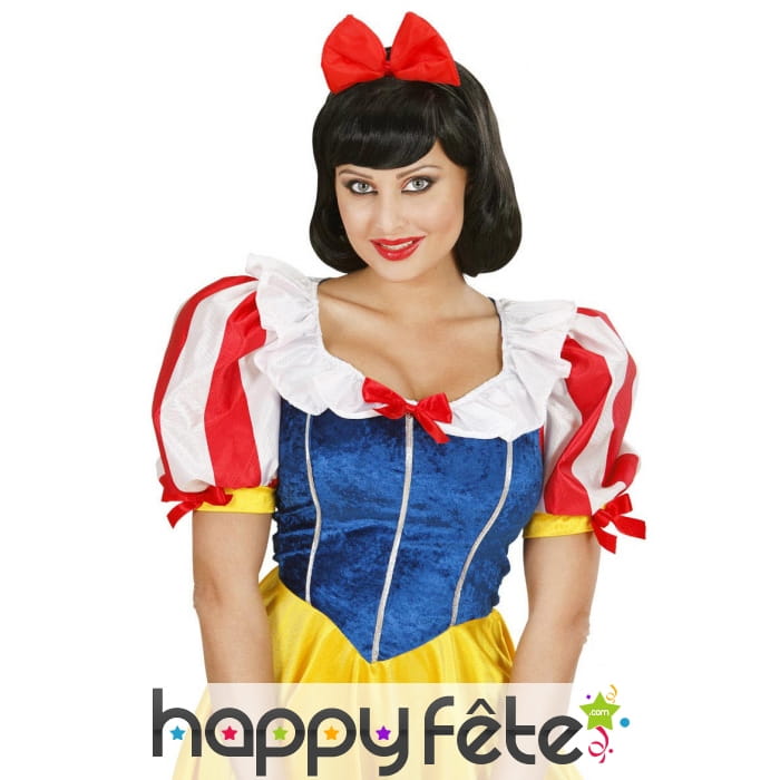 Serre-tête noeud rouge pour adulte