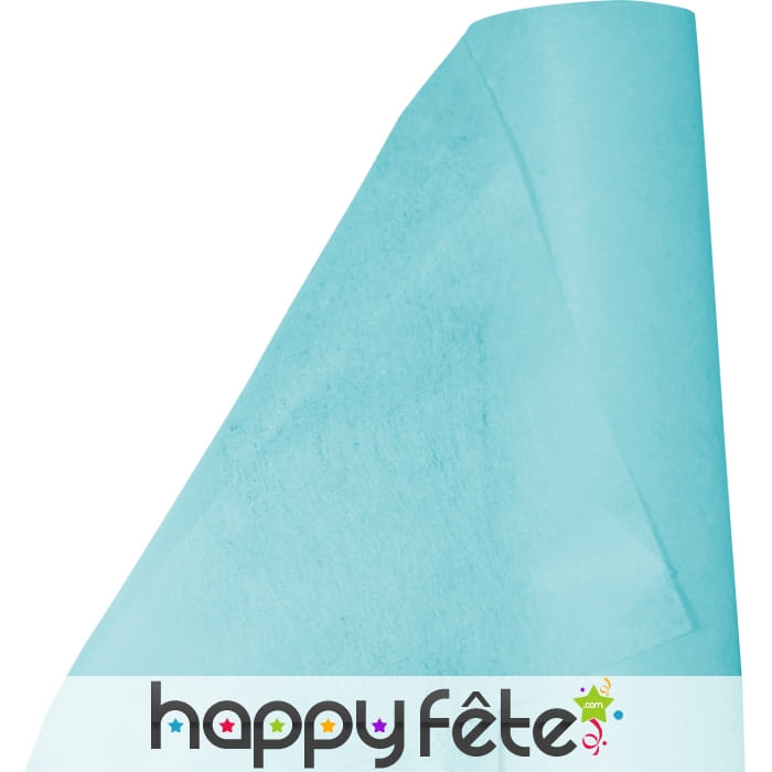 Surnappe turquoise non tissée