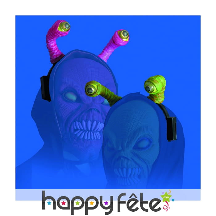 Serre tête "Oeil d'alien" lumineux