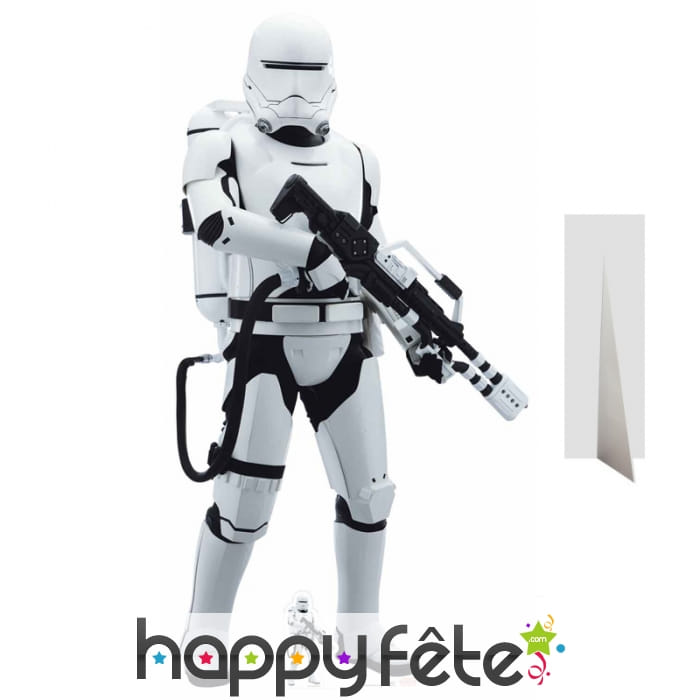 Silhouette taille réelle flametrooper, Star Wars