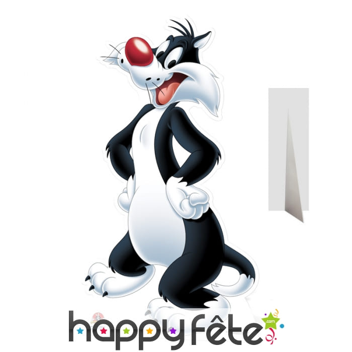 Sylvestre taille réelle en carton, Looney Toons