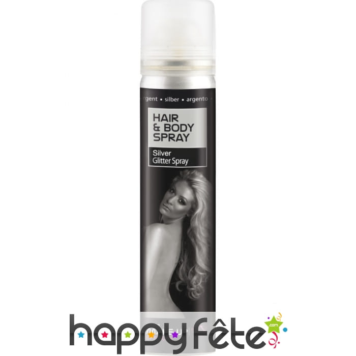 Spray UV corps et cheveux argent