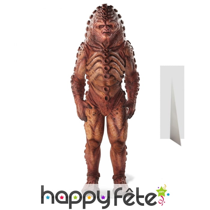 Silhouette zygon taille réelle, doctor who