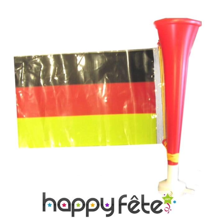 Trompette avec drapeau Allemand