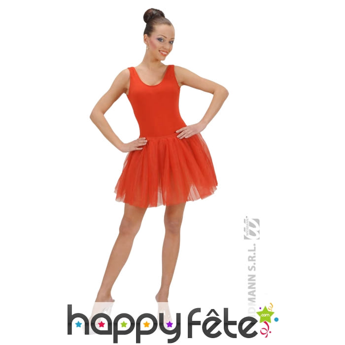 Tutu adulte rouge