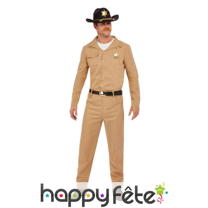 Tenue beige de Sherif pour homme
