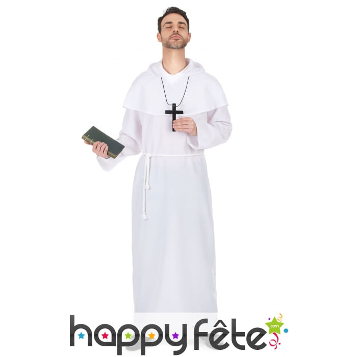 Tenue blanche de moine