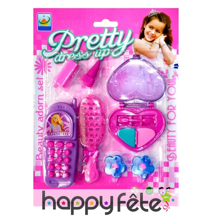 Télephone bijou et maquillage