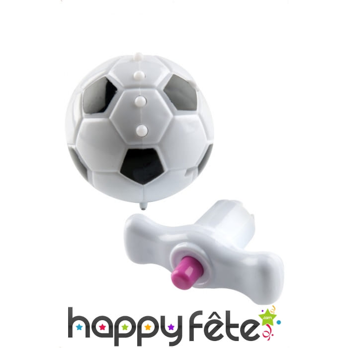 Toupie ballon football avec lanceur