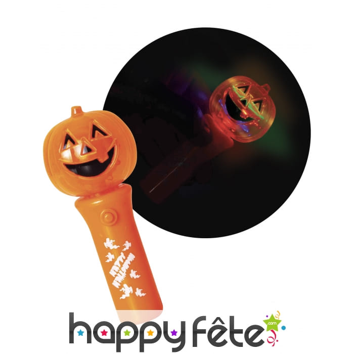 Torche citrouille, spinner pour Halloween