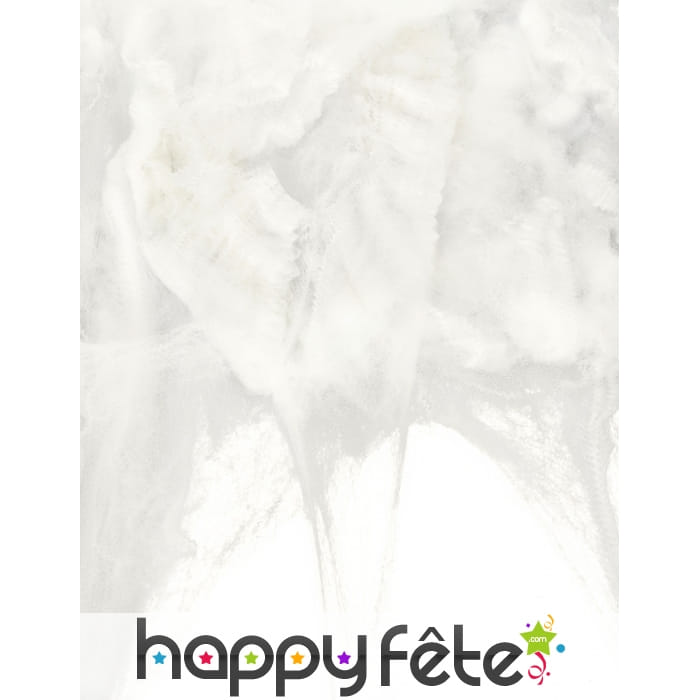 Toile d'araignée blanche phosphorescente 56g