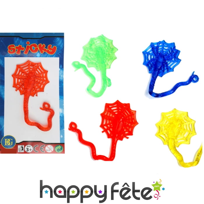 Toile d'araignée collante à catapulter