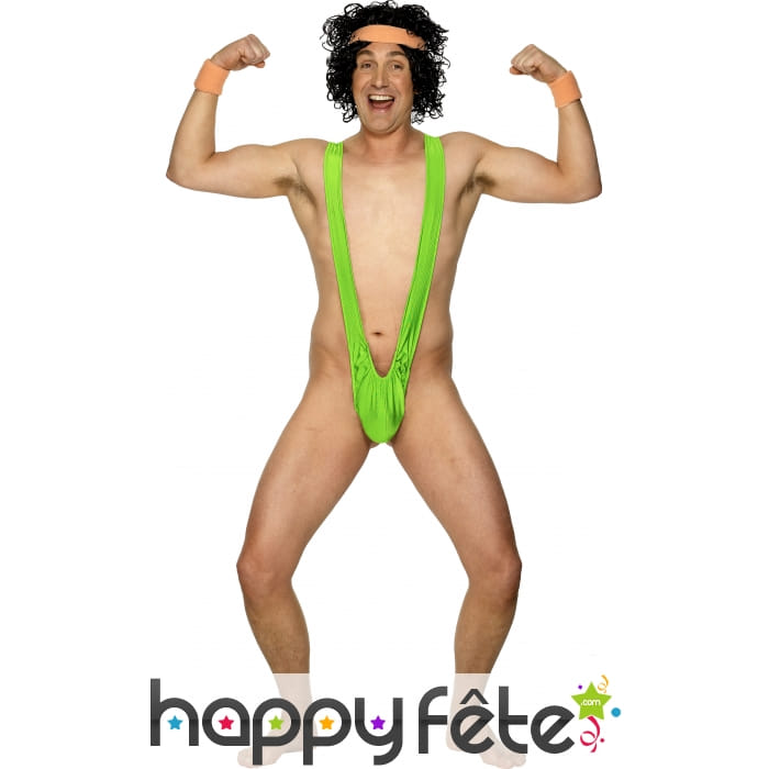 Tenue de borat verte