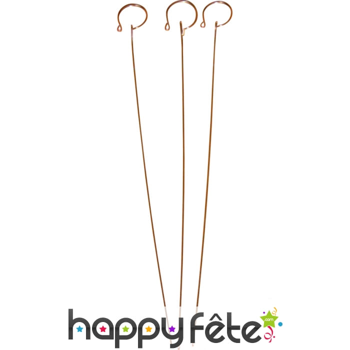 Tiges de ballons en fer