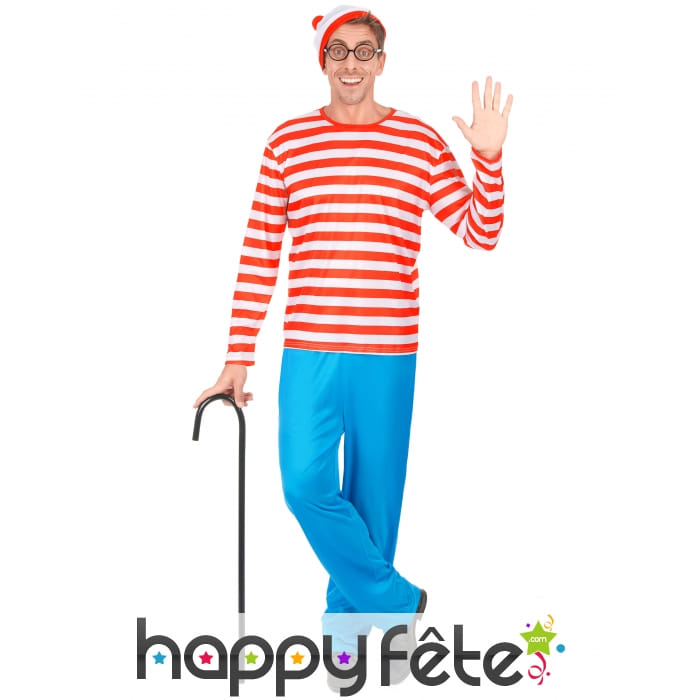 Tenue de Charlie pour adulte, Ou est charlie